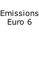 Emissions Euro 6